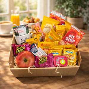 Cesta de café da manhã